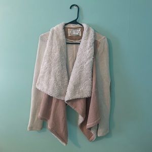 Super soft open sweater